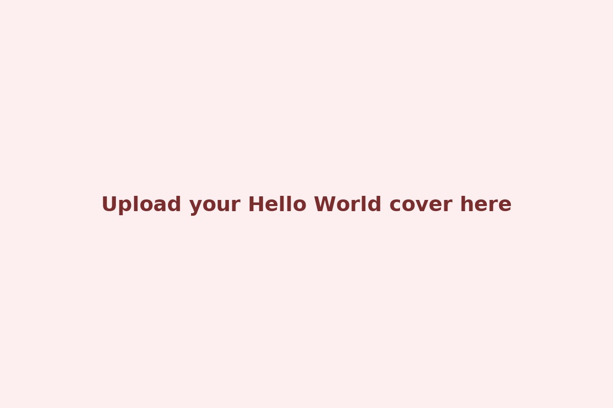 Hello World cover